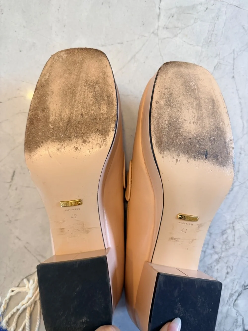 Gucci Horsebit Leather Platform Loafers - Picture 11 of 15